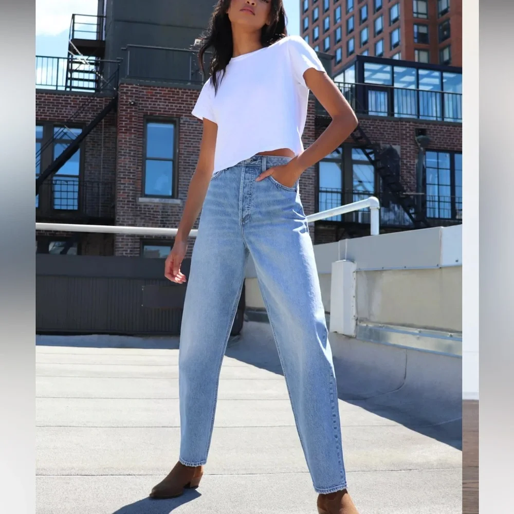 Denim Forum The Mia High Rise Curve 31L! Size 26 - Picture 1 of 15